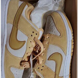 Nike Dunk Low Celestial Gold Suede (Women's) (Size 8.5W) new in box
